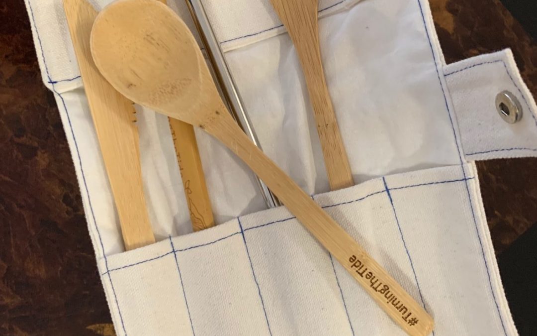 This reusable bamboo cutlery lets you skip the single-use plastic