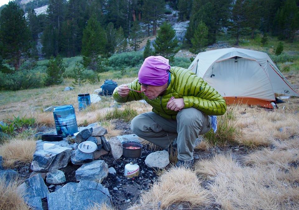 Chili and chicken and dumplings top the menu for next week’s backpacking trip