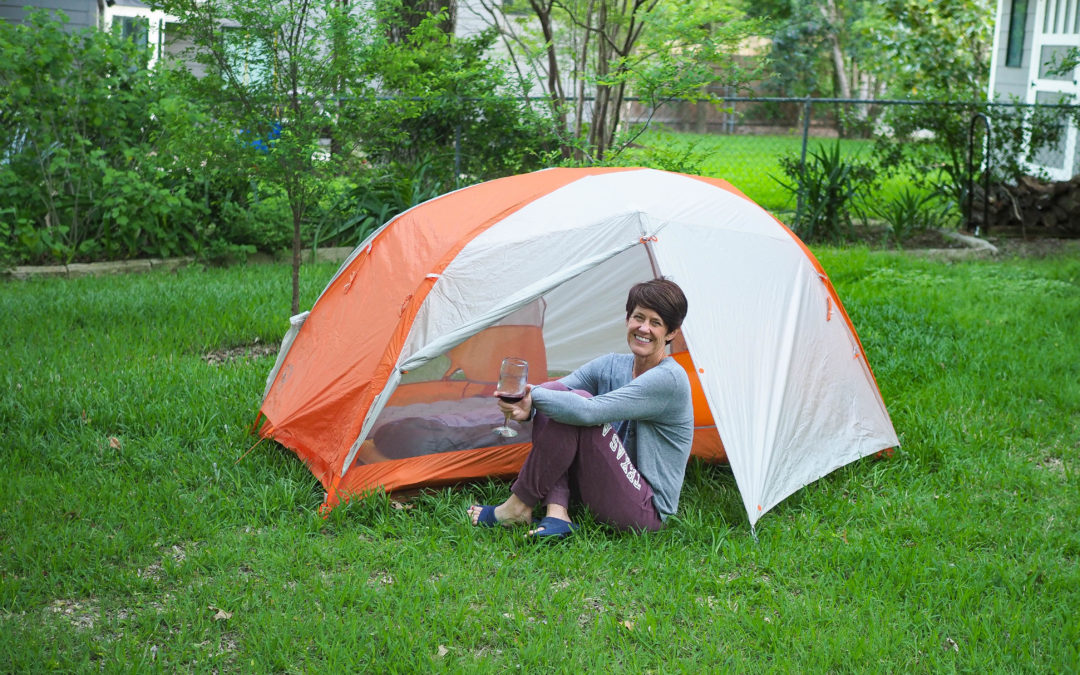 I sheltered in place last night (and tested some gear) with a backyard campout
