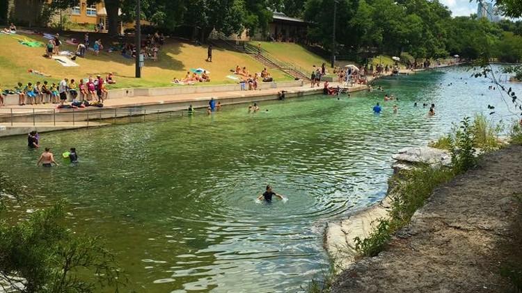 Barton Springs and Deep Eddy close today until further notice