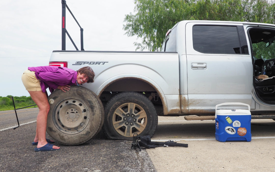 I singlehandedly fixed a flat on an F150 and it made me feel like Wonder Woman