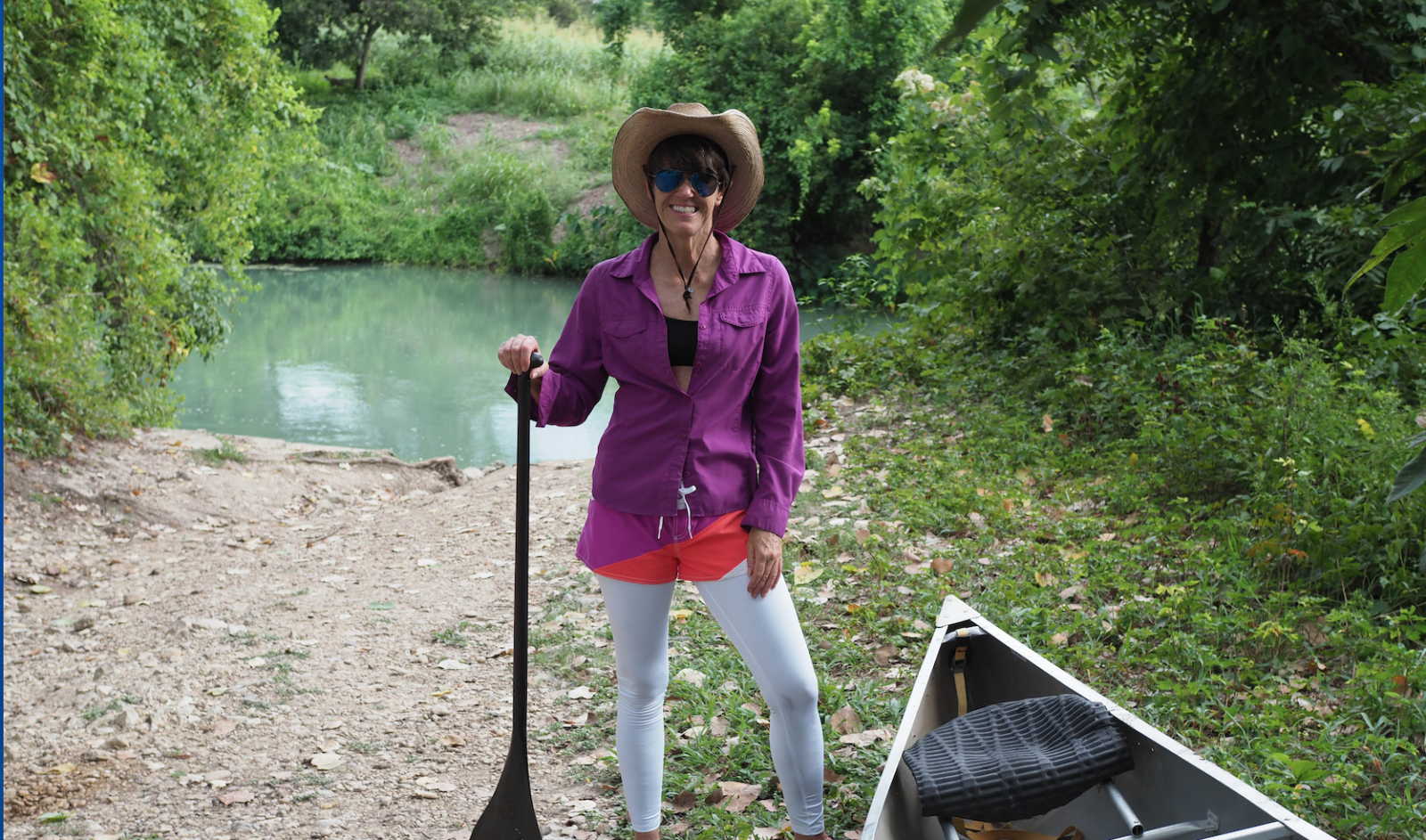 Need to pee in the great outdoors? I tried ZipHers tights for easy access  while paddling - Pam LeBlanc Adventures