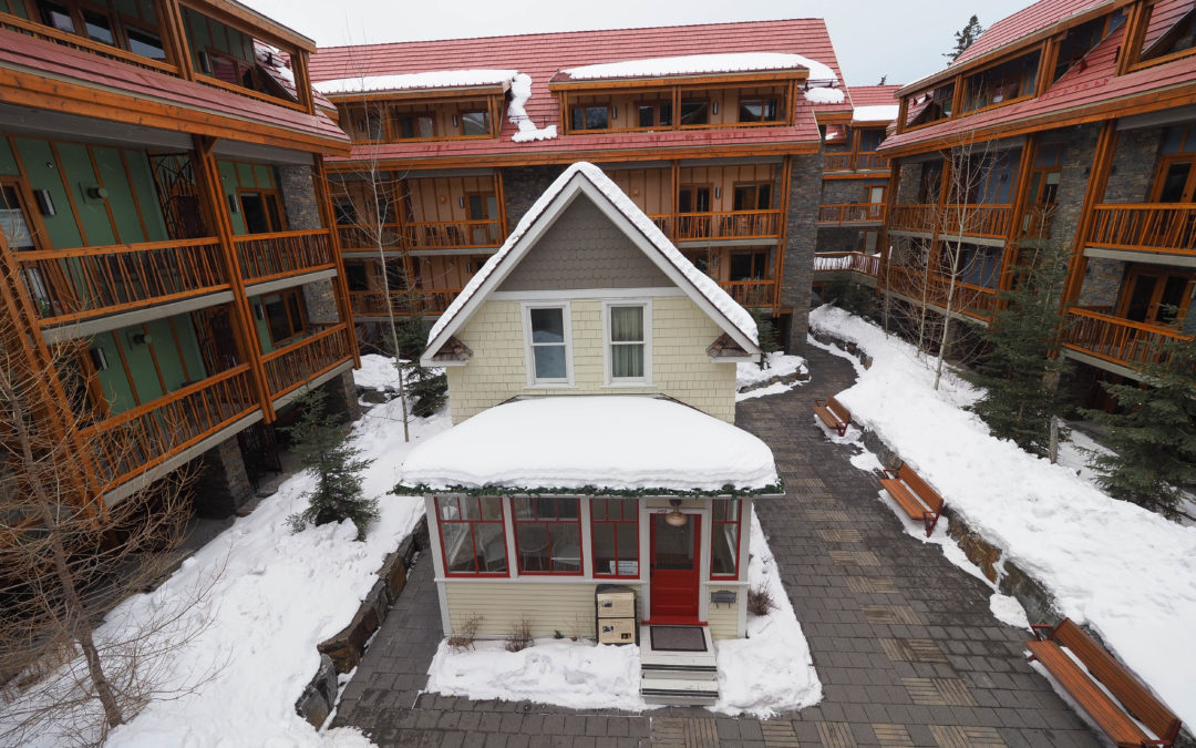 At the Moose Hotel in Banff: A restored mail-order home inside a modern lodge