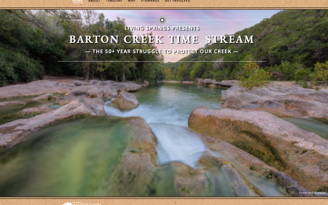 Get to know Barton Creek Greenbelt’s history through new website