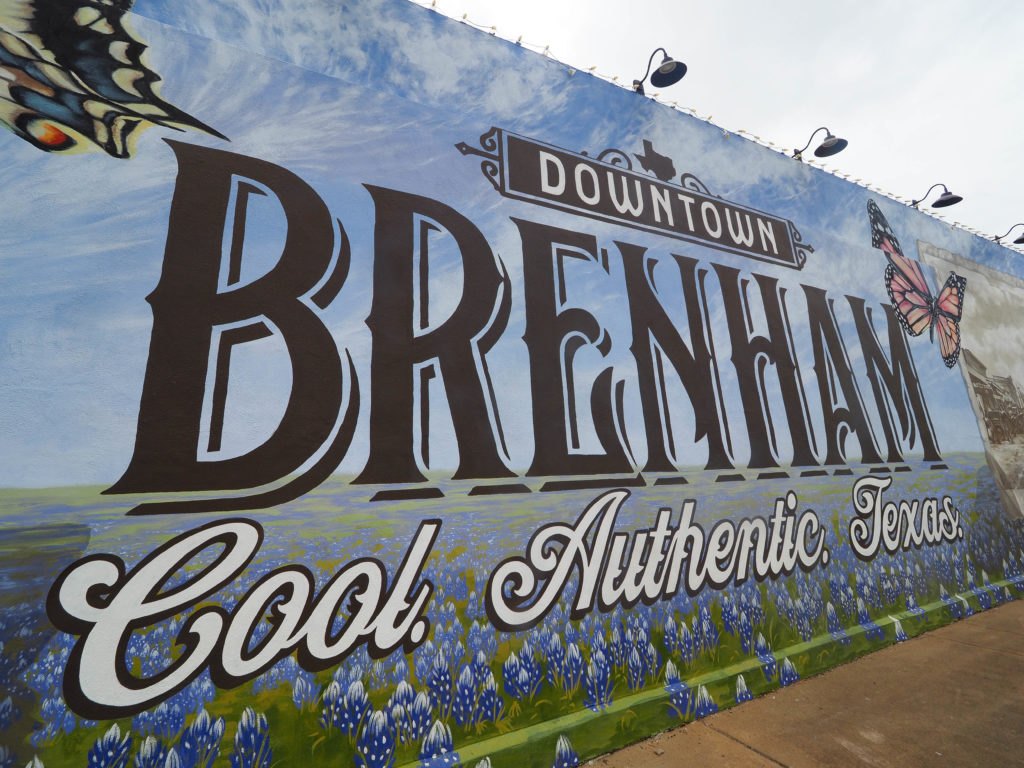 Brenham's downtown murals